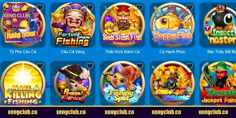 Vũ khí và tính năng đặc biệt tại sảnh TP bắn cá